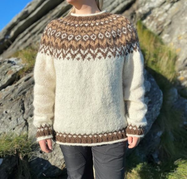 Riddari Hvit og brun modell - Bilde 3