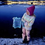 Pastell genser for barn - Pudderpiken