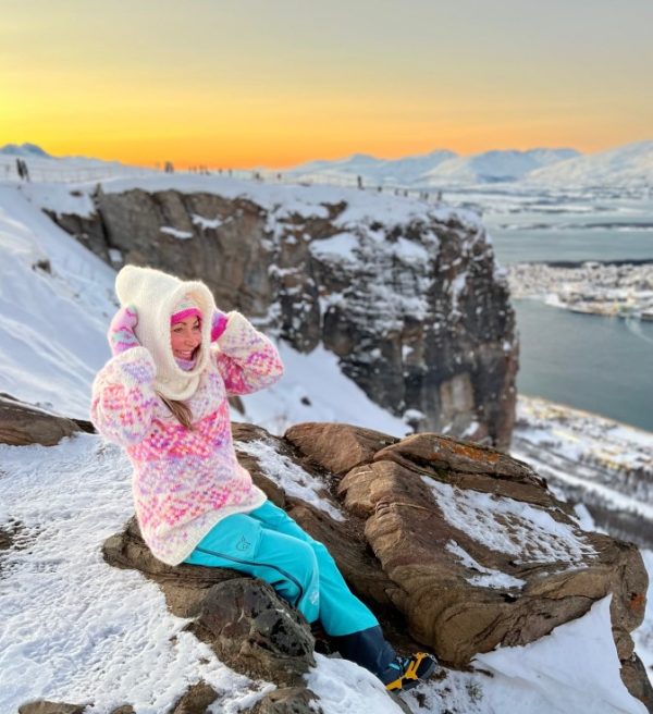 Polarlys genseren (raglan) - Pudderpiken